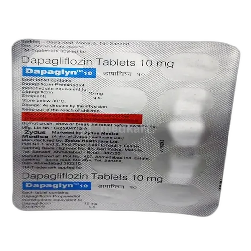 dapaglyn 10mg tablet 15's